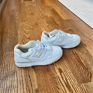 NWB New Balance 550 sneakers. Size 5. Never been worn and in box.